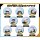 Bandai Anime "Jujutsu Kaisen" 5th Anniversary Foil CAN Badge Satoru Gojo BOX 8Pack BOX Bild 2