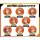 Bandai Anime "Jujutsu Kaisen" 5th Anniversary Foil CAN Badge Yuji Itadori BOX 8Pack BOX รูปภาพ 2