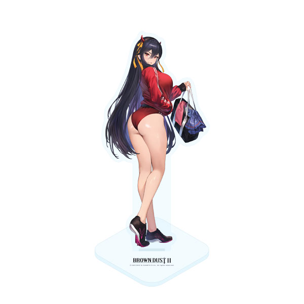 DOBUDDY [BROWNDUST2] Acrylic Stand_Levia "Track and Field Captain" image 1