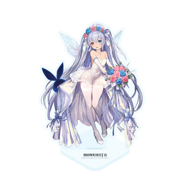DOBUDDY [BROWNDUST2] Acrylic Stand_Refithea "Pure White Blessing" image 1