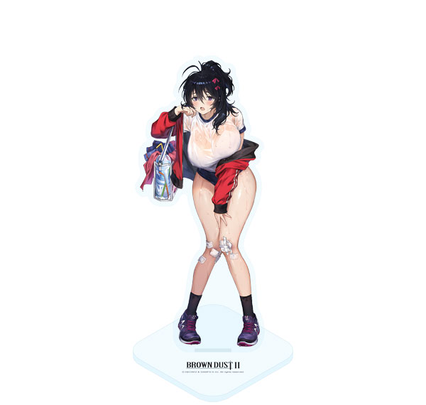 DOBUDDY [BROWNDUST2] Acrylic Stand_Loen "Track and Field Team" รูปภาพ 1