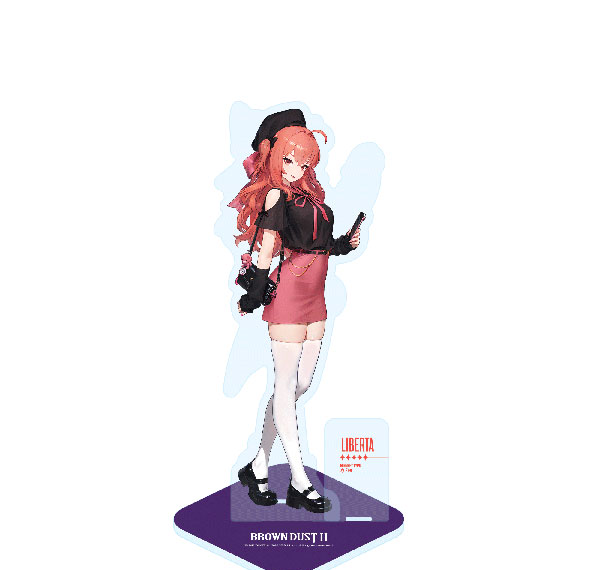 DOBUDDY [BROWNDUST2] Lenticular Acrylic Stand_Liberta "Miracle Rose" Bild 1