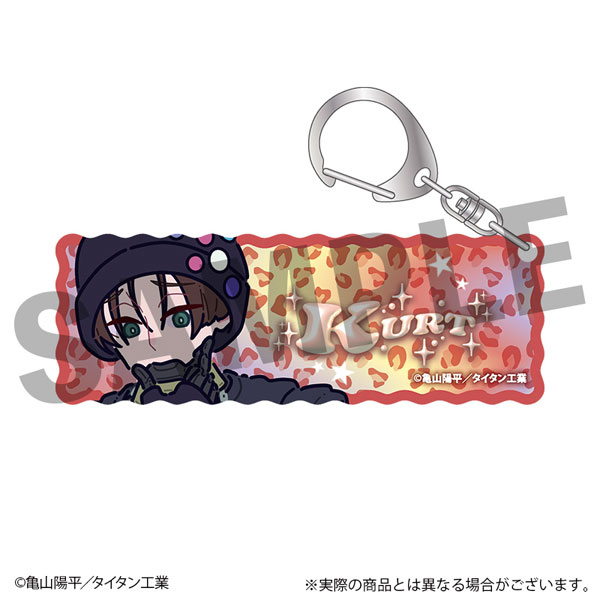 DMM.com Milky Subway: The Galactic Limited Express Acrylic Keychain Kurt 圖片 1