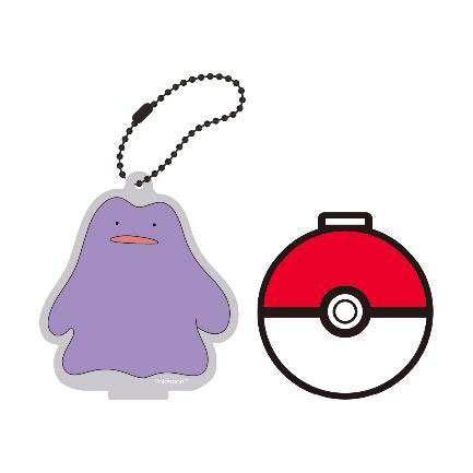 Eyeup Pokemon Stand Coaster Keychain Ditto Bild 1