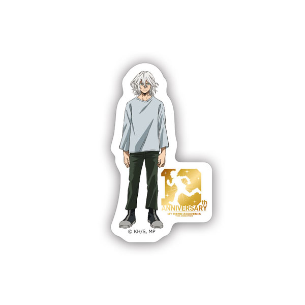 Toho My Hero Academia 10th Anniversary Sticker Yoichi Shigaraki image 1