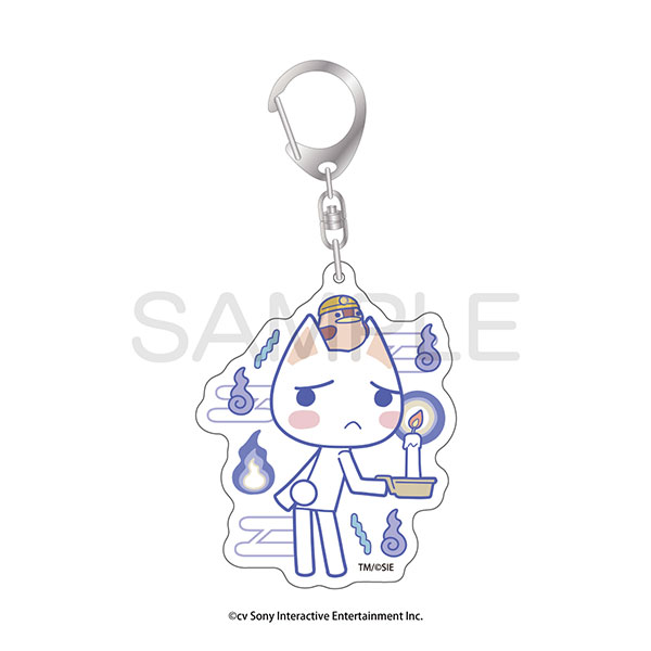 ALGERNON PRODUCT Doko Demo Issho Obake to Issho Acrylic Keychain [Toro Kimodameshi ver.]