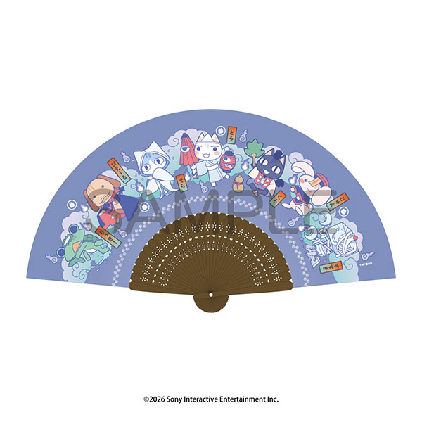 ALGERNON PRODUCT Doko Demo Issho Obake to Issho Folding Fan