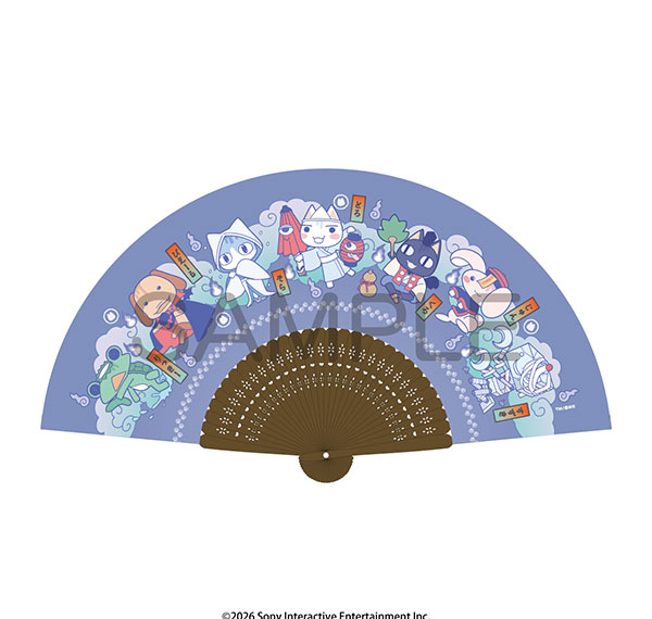 ALGERNON PRODUCT Doko Demo Issho Obake to Issho Folding Fan รูปภาพ 1