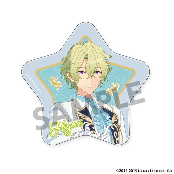Hobby Stock Ensemble Stars!! Reminiscence Selection "Element" Acrylic Badge vol.1 Hiyori Tomoe image 1