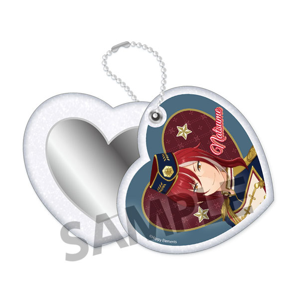 Hobby Stock Ensemble Stars!! Reminiscence Selection "Element" Heart-shaped Slide Mirror Natsume Sakasaki รูปภาพ 1