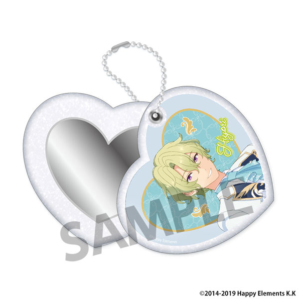 Hobby Stock Ensemble Stars!! Reminiscence Selection "Element" Heart-shaped Slide Mirror Hiyori Tomoe image 1