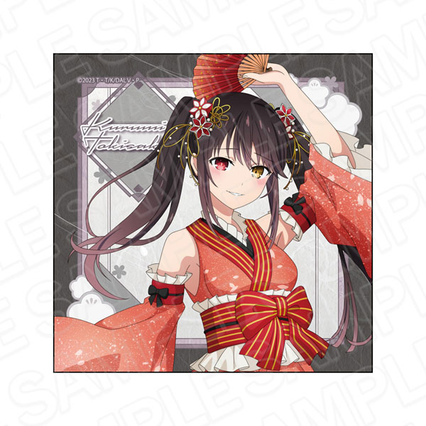 Contents Seed Date A Live V Microfiber Cloth Kurumi Tokisaki Japanese Clothes Idol ver.