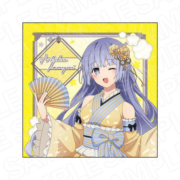 Contents Seed Date A Live V Microfiber Cloth Miku Izayoi Japanese Clothes Idol ver.