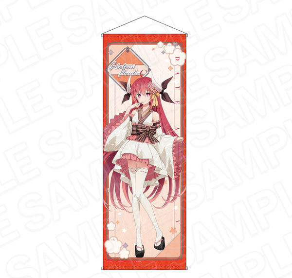 Contents Seed Date A Live V Jumbo Wall Scroll Kotori Itsuka Japanese Clothes Idol ver. รูปภาพ 1