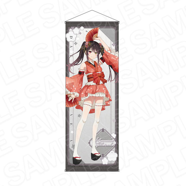 Contents Seed Date A Live V Jumbo Wall Scroll Kurumi Tokisaki Japanese Clothes Idol ver.
