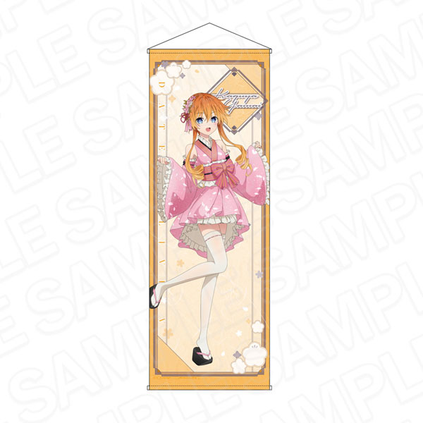 Contents Seed Date A Live V Jumbo Wall Scroll Kaguya Yamai Japanese Clothes Idol ver. imagen 1