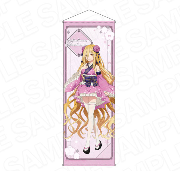 Contents Seed Date A Live V Jumbo Wall Scroll Mukuro Hoshimiya Japanese Clothes Idol ver. รูปภาพ 1