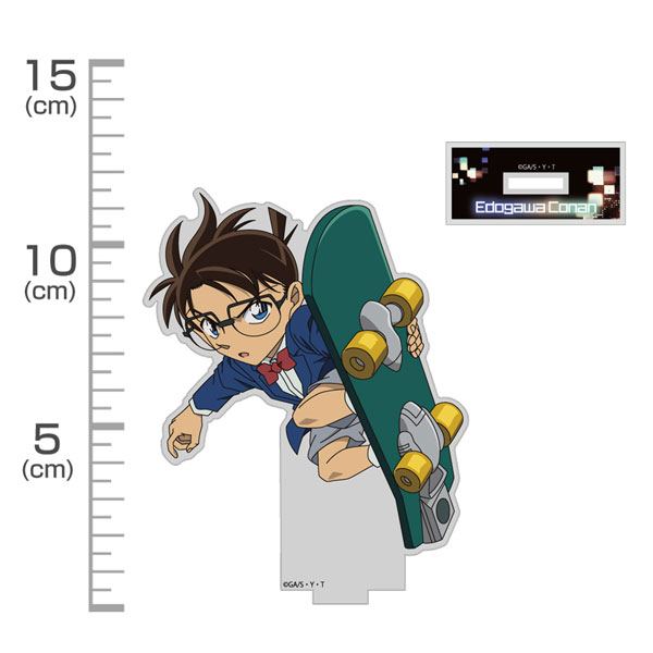 COSPA Detective Conan Conan Edogawa Acrylic Stand Skateboard Ver.