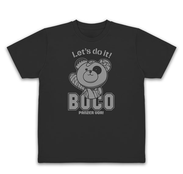 COSPA Girls und Panzer das Finale Boko Dry T-shirt /BLACK-S 이미지 1