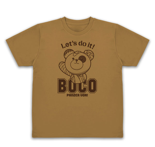 COSPA Girls und Panzer das Finale Boko Dry T-shirt /COYOTE-L 이미지 1