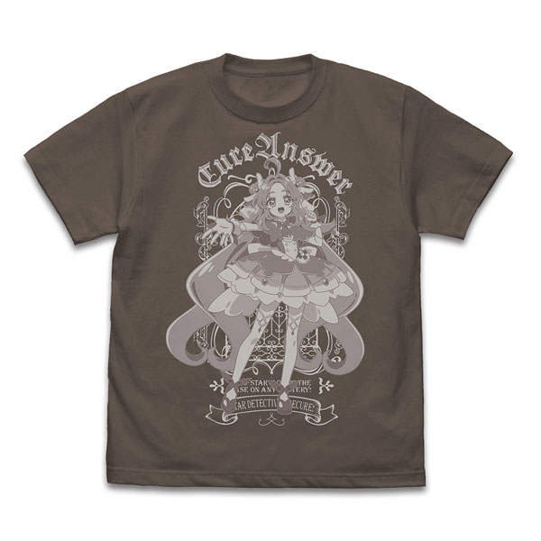 COSPA Star Detective Precure! Cure Answer T-shirt /CHARCOAL-XL
