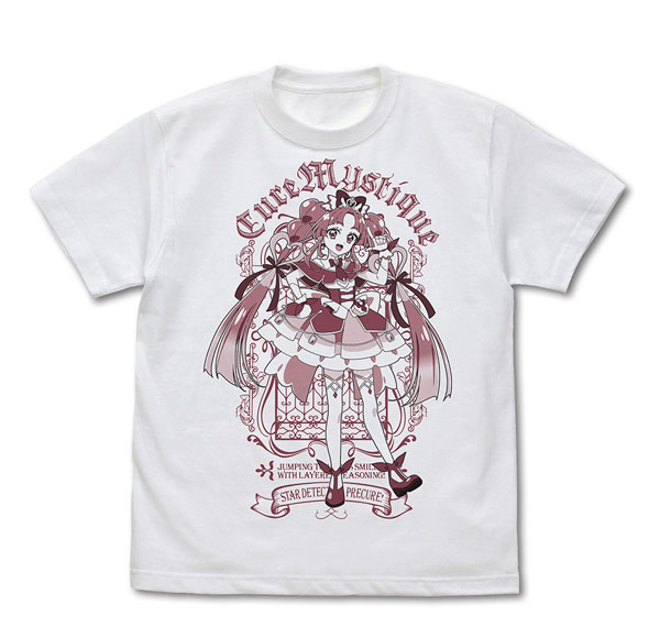COSPA Star Detective Precure! Cure Mystique T-shirt /WHITE-S รูปภาพ 1