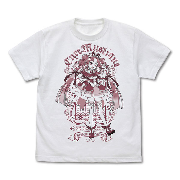 COSPA Star Detective Precure! Cure Mystique T-shirt /WHITE-XL
