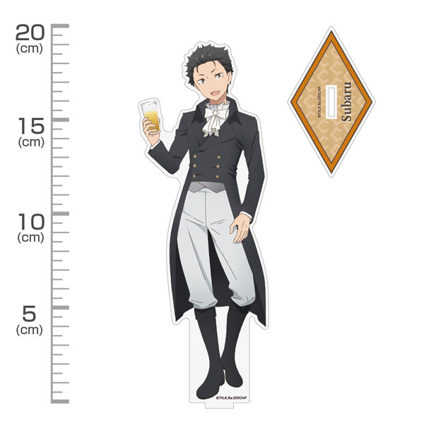 COSPA Re:ZERO -Starting Life in Another World- New Illustration Subaru Acrylic Stand (Big) Party Suit ver.
