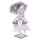 COSPA Re:ZERO -Starting Life in Another World- New Illustration Emilia & Puck Acrylic Stand (Big) Party Dress Ver. image 2