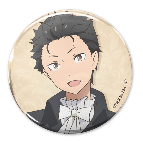 COSPA Re:ZERO -Starting Life in Another World- New Illustration Subaru 65mm Tin Badge Party Suit ver. hình ảnh 1