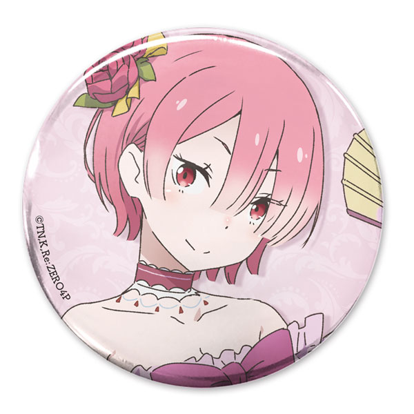 COSPA Re:ZERO -Starting Life in Another World- New Illustration Ram 65mm Tin Badge Party Dress ver. Bild 1