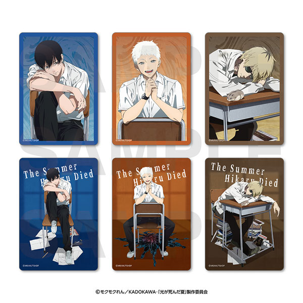 EDITH inc. TV Anime "The Summer Hikaru Died" Trading Clear Card New Illustration Chair 6Pack BOX