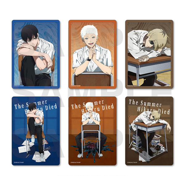 EDITH inc. TV Anime "The Summer Hikaru Died" Trading Clear Card New Illustration Chair 6Pack BOX รูปภาพ 1
