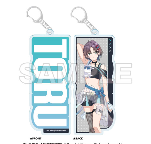 EDITH inc. NTT Docomo x THE IDOLM@STER SHINY COLORS Double-sided Name Keychain Toru Asakura รูปภาพ 1