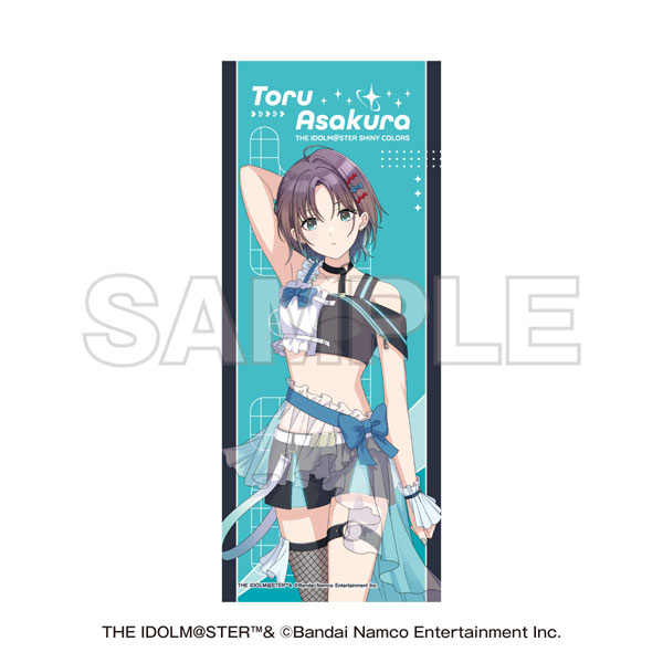 EDITH inc. NTT Docomo x THE IDOLM@STER SHINY COLORS Full Graphic Towel Toru Asakura
