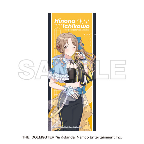 EDITH inc. NTT Docomo x THE IDOLM@STER SHINY COLORS Full Graphic Towel Hinana Ichikawa Bild 1