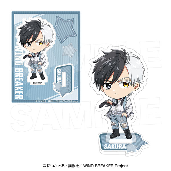 Avengers WIND BREAKER Acrylic Stand [Cool Denim Mini] Haruka Sakura