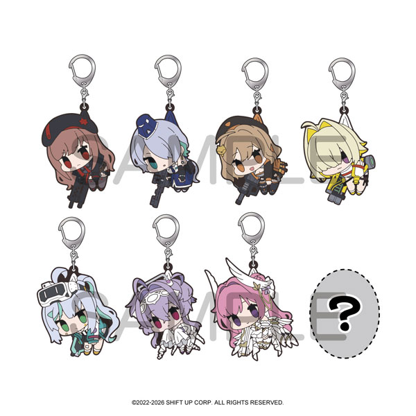 ALGERNON PRODUCT GODDESS OF VICTORY: NIKKE Tsumamare Rubber Keychain Vol.1 8Pack BOX