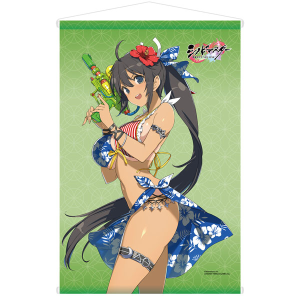 HobbyJAPAN [Exclusive Sale] Shinobi Master Senran Kagura: New Link Homura Art Book New Illustration Swimsuit Ver. B2 Wall Scroll