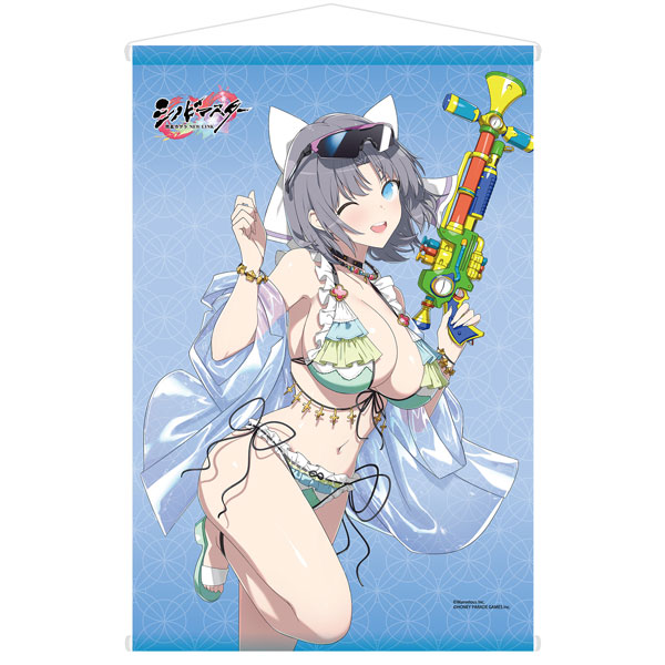 HobbyJAPAN [Exclusive Sale] Shinobi Master Senran Kagura: New Link Yumi Art Book New Illustration Swimsuit Ver. B2 Wall Scroll