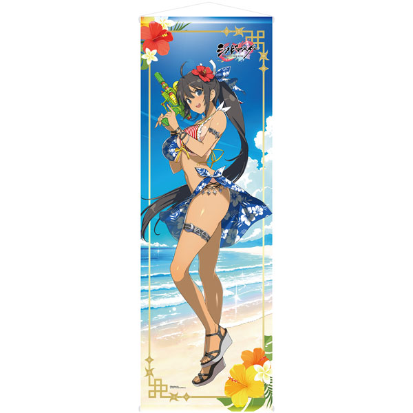 HobbyJAPAN [Exclusive Sale] Shinobi Master Senran Kagura: New Link Homura Art Book New Illustration Swimsuit Ver. Life-size Wall Scroll
