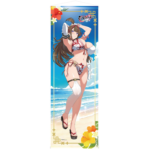HobbyJAPAN [Exclusive Sale] Shinobi Master Senran Kagura: New Link Toki Art Book New Illustration Swimsuit Ver. Life-size Wall Scroll