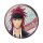 Bellfine TV Anime "Bleach: Thousand-Year Blood War" Trading Hologram Tin Badge Renji Abarai 6Pack BOX image 2