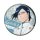 Bellfine TV Anime "Bleach: Thousand-Year Blood War" Trading Hologram Tin Badge Uryu Ishida 6Pack BOX image 4