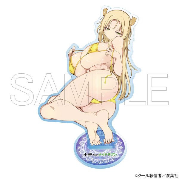 HobbyJAPAN [Exclusive Sale] Miss Kobayashi's Dragon Maid Acrylic Stand Petla Swimsuit Ver.