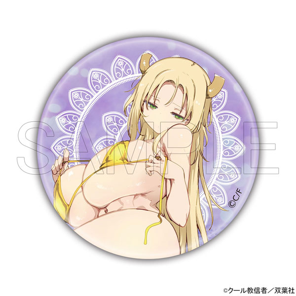 HobbyJAPAN [Exclusive Sale] Miss Kobayashi's Dragon Maid Tin Badge Petla Swimsuit Ver.