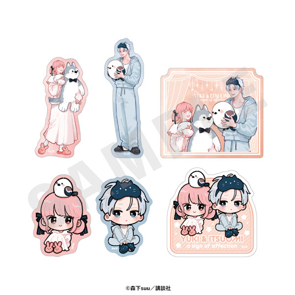 coly "Yubisaki to Renren" Sticker Set