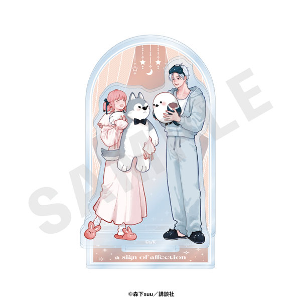 coly "Yubisaki to Renren" Pair Acrylic Diorama