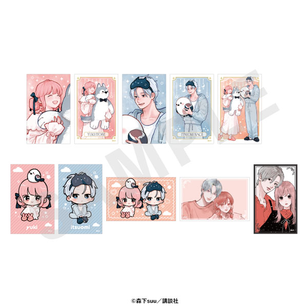 coly "Yubisaki to Renren" Trading Card 10 Item Set
