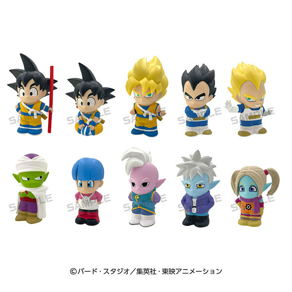 Ensky Dragon Ball Daima Sofubi Puppet Mascot 10Pack BOX